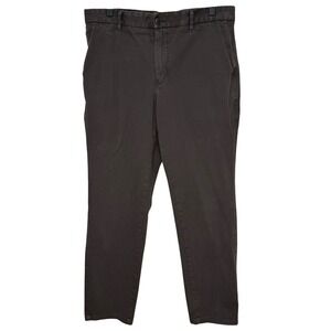 Everlane Uniform Slim Fit Chino‎ Pants Mens 33 x 30 Dark Gray Cotton Blend